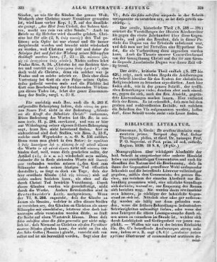 Gebser, A. R.: De oratione Dominica commentatio prima. Königsberg: Greis 1830