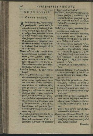 De Lusoriis. Caput XXXIV
