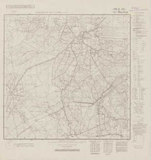 3611 (alte Nr.: 1941) Hopsten, Topographische Karte 1:25000 (4cm - Karte)