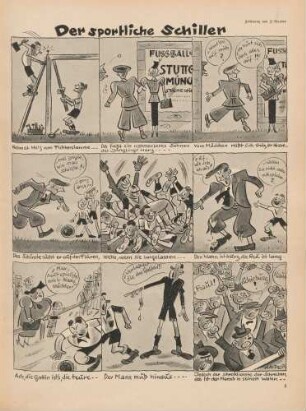 "Der sportliche Schiller"