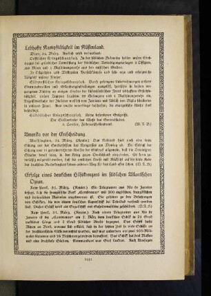 Lebhafte Kampftätigkeit im Küstenland.