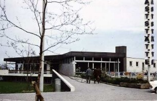 Tank- und Rastanlage Pforzheim-Ost, Nordseite Rasthaus Neubau
