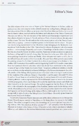 Editor's Note
