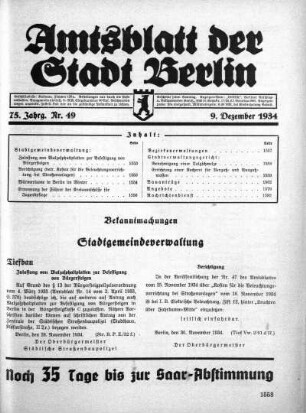 1934,49: Nr. 49, 9. Dezember 1934