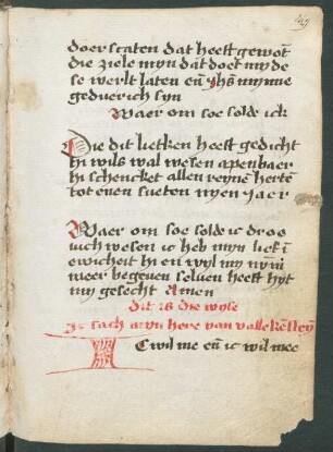 Ballade 'Der Herr von Falkenstein'