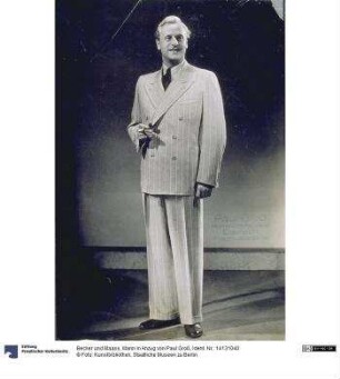 Mann in Anzug von Paul Groß
