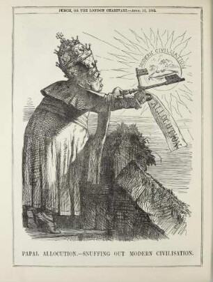 Papal allocution. - Snuffing out modern civilisation