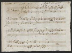 Quintetto. V = Forte - Piano .