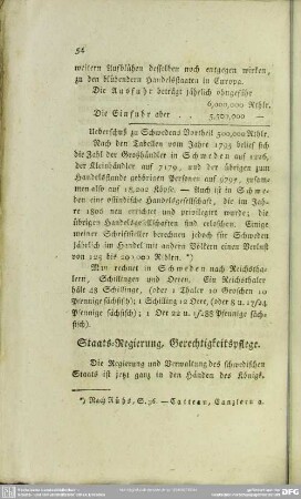 Staats-Regierung, Gerechtigkeitspflege