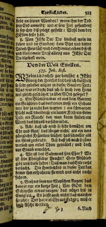 Von der Welt Eitelkeit.