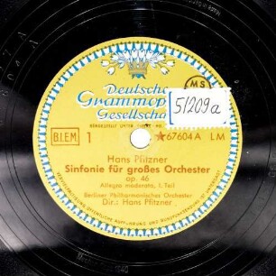 Sinfonie für großes Orchester, op. 46