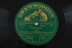 Feldeinsamkeit : Lied / (Schubert)