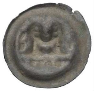 Fundmünze, Brakteat, 1266 - 1305