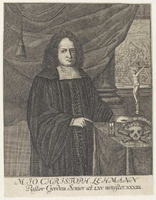 Bildnis des Jo. Christoph Lehmann