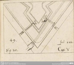 Fig: 20. fol: 242. Cap: V.