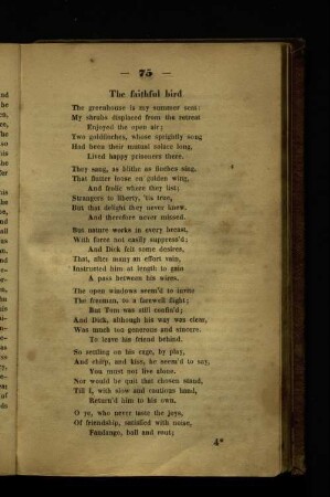 The faithful brid.