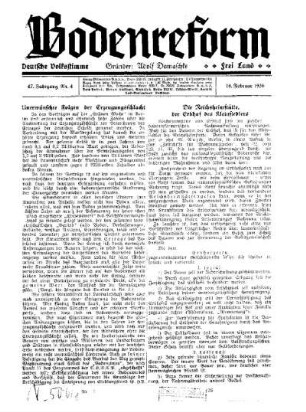 Unerwünschte Folgen der Erzeugungsschlacht