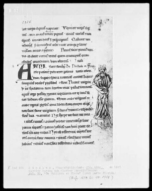Carmina Burana — Flora?, Folio 39recto