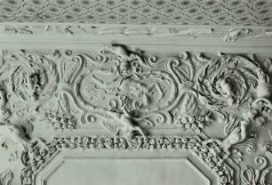 Schloß Großkmehlen, Stuckdecke