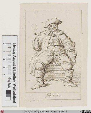 Bildnis David Garrick