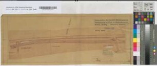 Geschlossenhalten der Schranken (Anrufschranken) am Feldwegübergang in km 275,310 der Bundesbahnstrecke Bestwig-Warburg (Gemarkung Westheim): Lageplan, M. 1:1.250 Stnr.: 54, Iwü, Bunr.: 145, Blnr.: 1