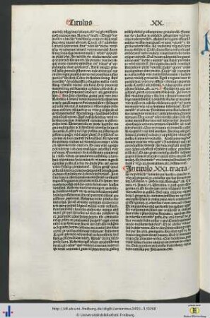 Titulus XXI. De summis pontificibus et imperatoribus et rerum variis mutationibus.