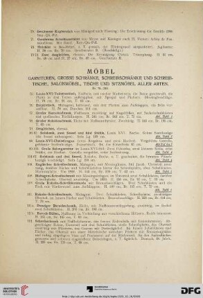Möbel (Nr. 75-249)