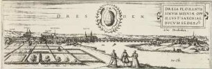 Ansicht von Dresden, Kupferstich 1572