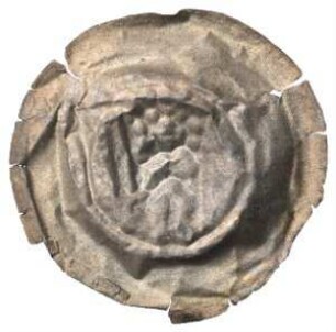 Fundmünze, Brakteat, 1250 - 1265