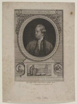 Bildnis des Edward Gibbon