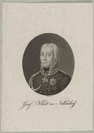 Bildnis des Friedrich Emil Ferdinand Kleist von Nollendorf