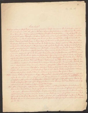 Nachlass von Heinrich Brunn (1822 - 1894) - BSB Brunniana, 3. Heinrich Brunn (1822-1894) Nachlass: Briefe von Carl Ferdinand Sprosse an Heinrich von Brunn - BSB Brunniana 3. Sprosse, Carl