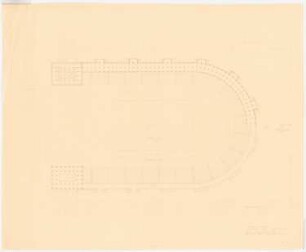 Stadion, Posen: Grundriss (Vorschlag 3) 1:500