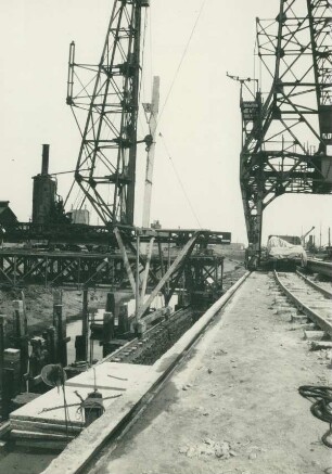 Kaimauerverstärkung, Le Havre, 1928-1930
