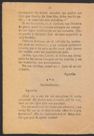 Contestación.