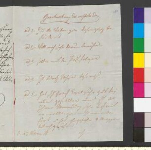 Brief von Goethe, August von an Goethe, Johann Wolfgang von