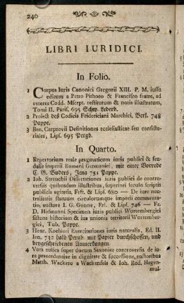 240-246, Libri Iuridici.