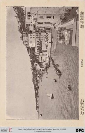 Napoli – Capo di Posillipo. – Cap de Posillipo. – Cape of Posillipo. – Kap von Posillipo.