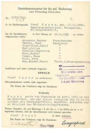 Bayer, Josef