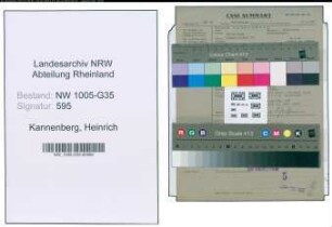 Entnazifizierung Heinrich Kannenberg , geb. (Redakteur)