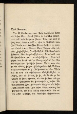 91-113, Das Komma