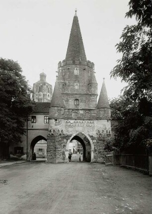 Ingolstadt, Kreuztor : Ingolstadt. Kreuztor. Feldseite
