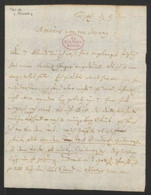 Brief an Johann Jakob Lotter : 09.06.1755