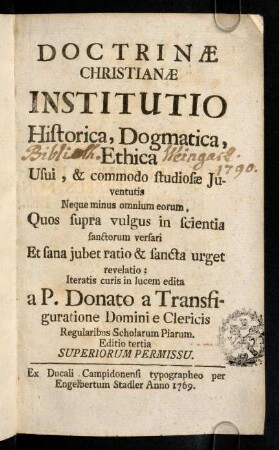 1r-295, Doctrinae Christianae