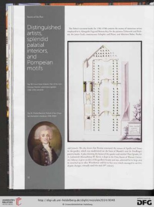 Distinguished artists, splendid palatial interiors, and Pompeian motifs