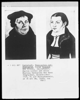 Martin Luther und Ehefrau
