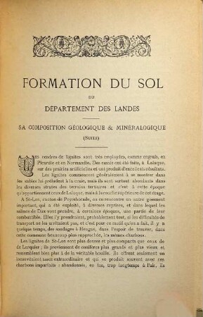 Bulletin de la Société de Borda. 23. 1898