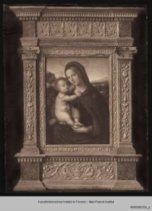 Madonna mit Kind - Madonna Morgan