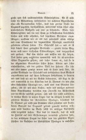Katholische Dogmatik, 1,2. Bd. 1, Abt. 2, Die dogmatische Lehre von der Erkenntniß, den Eigenschaften und der Einheit Gottes