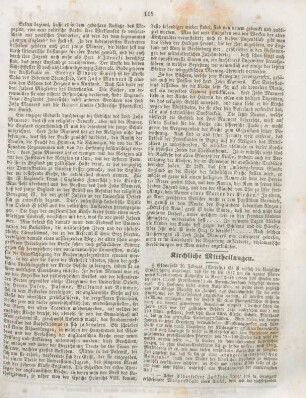 115-116 Kirchliche Mittheilungen